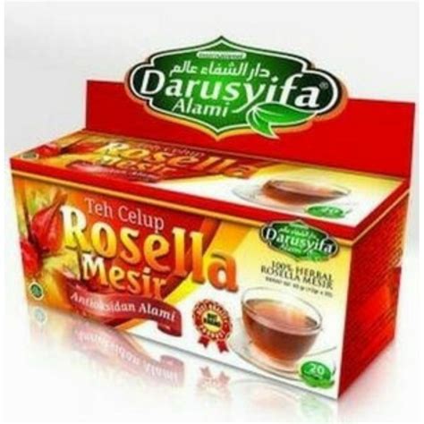 Jual Teh Celup Rosela Darusyifa | Teh Celup Bunga Rosella | Shopee ...