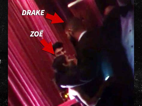 Zoe Kravitz And Drake