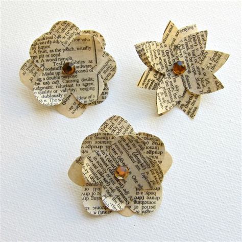 10 Diy Newspaper Flowers Guide Patterns