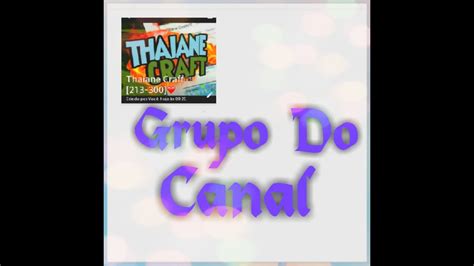 Grupo Do Canal No Whatsapp Link Na DescriÇÃo Youtube