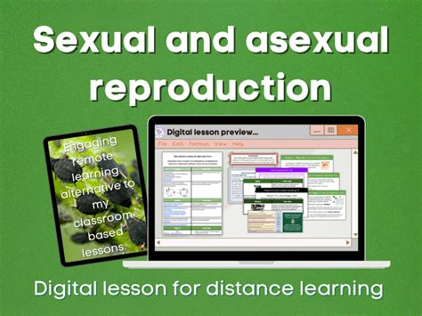 Sexual And Asexual Reproduction Distance Learning Teaching Resources