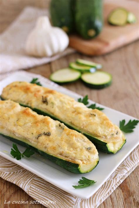 Zucchine Ripiene Di Tonno E Ricotta La Cucina Sottosopra Artofit