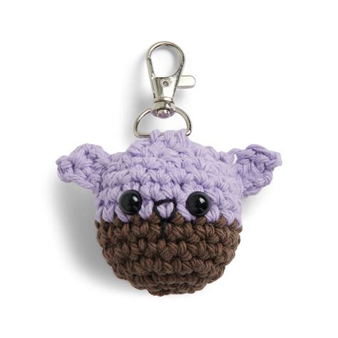 PATRÓN GRATIS Llavero Tierno Alienígena Amigurumi Crochetisimo