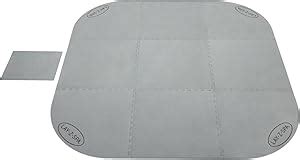 Lay Z Spa Hot Tub Floor Protector Piece Protective Pad Set For Spa And Pump Fits All Models