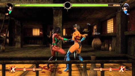 Mortal Kombat 9 Jade Combo Video Youtube