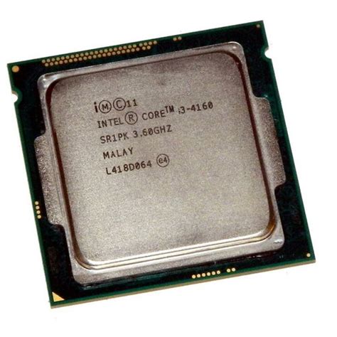 Процессор Intel Core i3-4160 Haswell LGA1150, 2 x 3600 МГц, OEM ...