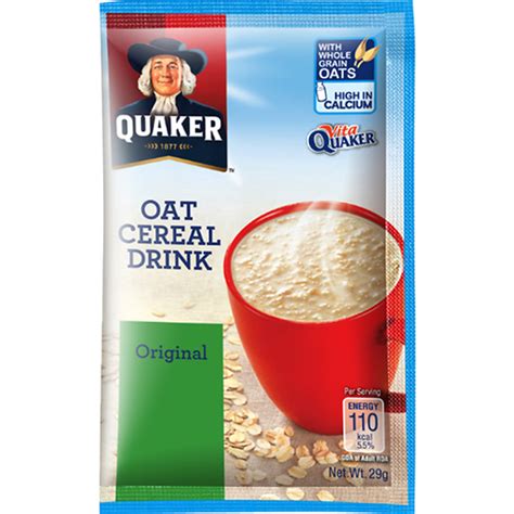 Vita Quaker Oat Cereal Drink Original 29g Oats And Cereals Walter Mart