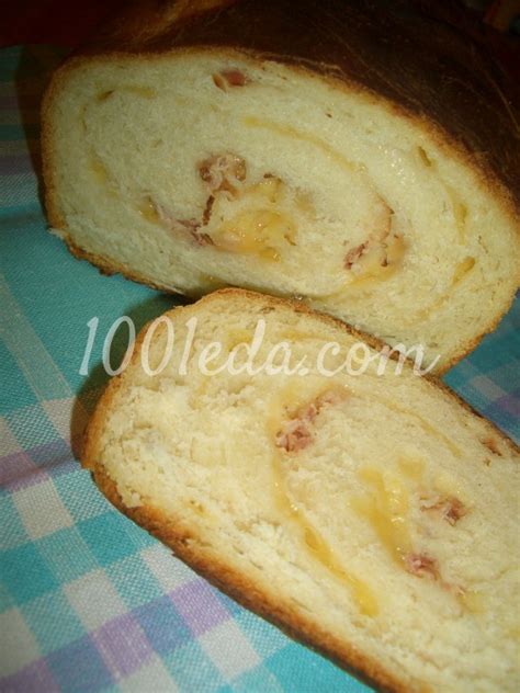 Как приготовить хлеб с колбасой и сыром - Рецепты для хлебопечки от ...