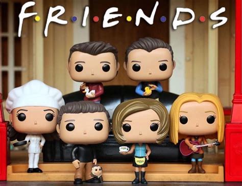 Dcolección Funko Pop de escenas clásicas Friends Popcornplay