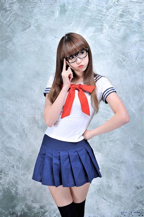 Lee Eun Hye Cute School Girl From South Korea Cute Cosplay Korean Model Cosplay Cute