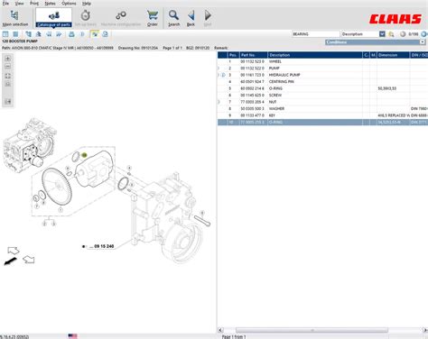 CLAAS Parts Doc Agricultural Equipment Electronic Spare Parts Catalogue ...