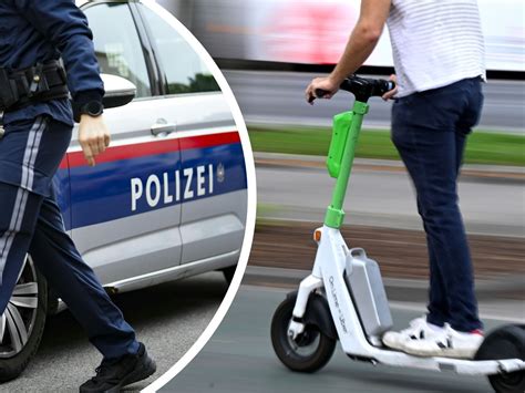 Flucht Vor Wiener Polizei Kommt E Scooter Fahrer Teuer 1 900 Euro