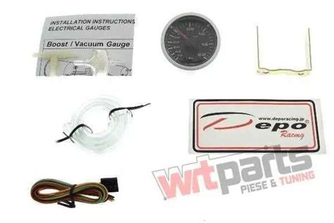 Ceas Indicator Presiune Turbo Mecanic Depo Racing