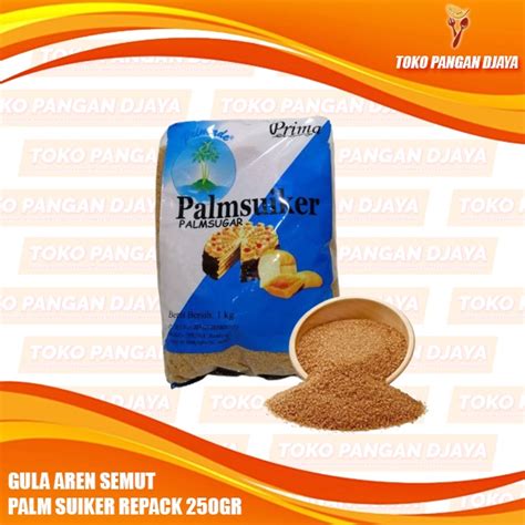 Jual Gula Aren Semut Palm Sugar Palm Suiker Prima 250 Gram Shopee