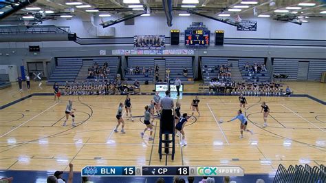 Champlin Park Volleyball Sweeps Blaine Youtube