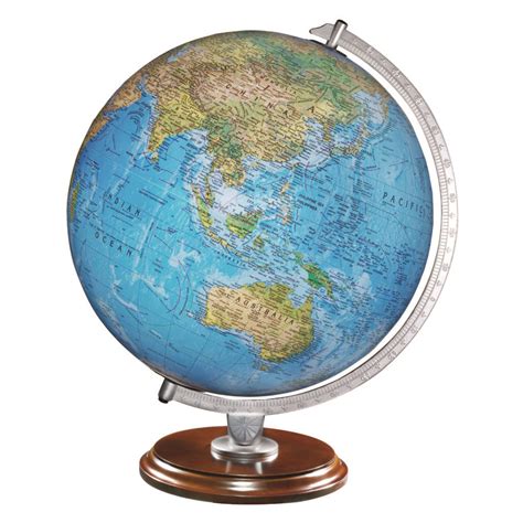 Standard 12 Illuminated Desk Globe Replogle Globes