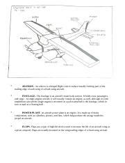 AILERON.docx - AILERON- An aileron is a hinged flight control surface ...