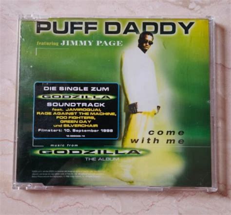 Puff Daddy Featuring Jimmy Page ‎ Come With Me Cd Maxi Single 1998