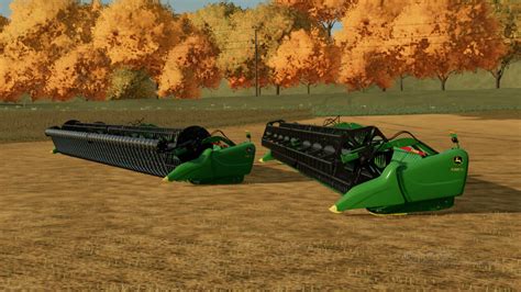 LS22 John Deere 600FD Und 700FD Pack V 1 0 Schneidwerke