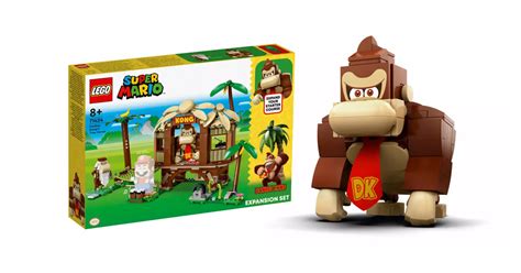 Donkey Kong Joins Lego S Super Mario Theme