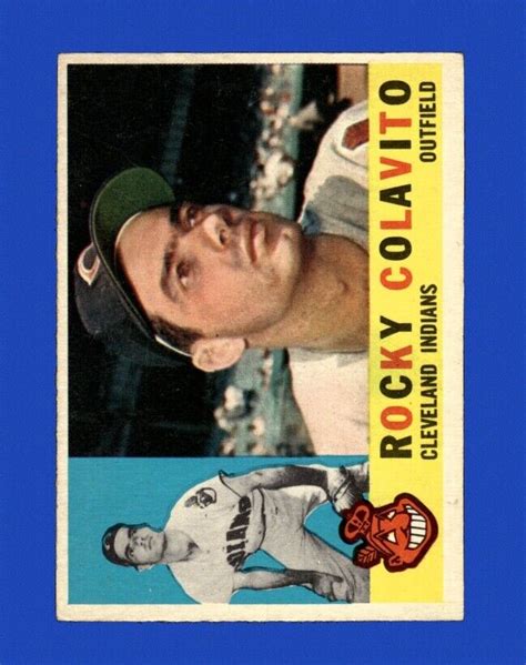 Topps Set Break Rocky Colavito Ex Exmint Gmcards Ebay