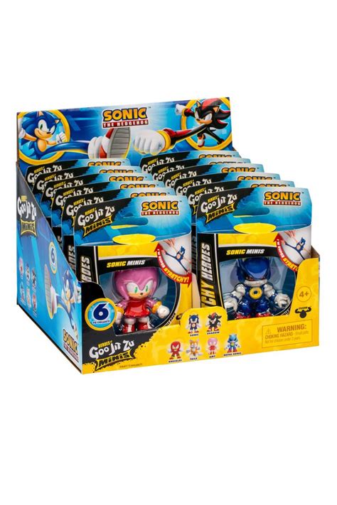 Wholesale Heroes Of Goo Jit Zu Minis Sonic The Hedgehog Figure Pack