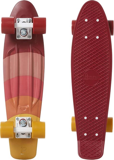 Penny cruiser skateboard 22" Rise Burgundy PNY-COM-0089 : Amazon.de ...