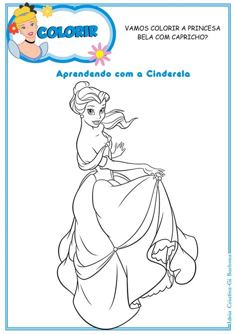 Atividades Das Princesas Para Imprimir Coloring City