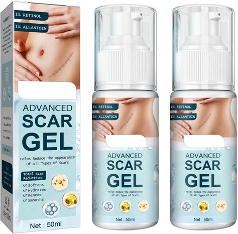 Pcs Scar Gel For Acne Scars Stretch Mark Removal Cream Advanced Scar