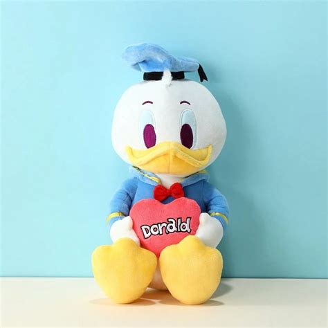 Jouet En Peluche Classique Miniso Disney Poup E Avec C Ur Donald