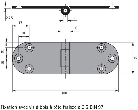 Charni Re Sp Ciale Batifer Quincaillerie Professionnelle