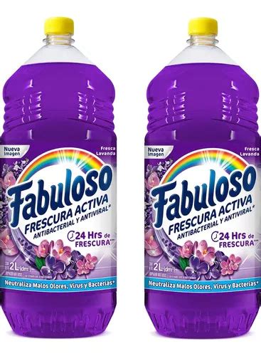 Fabuloso Frescura Activa 2 Pack 2 Litros Lavanda Meses Sin Intereses