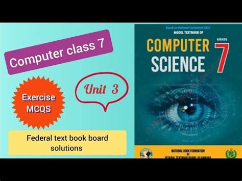 Computer Class 7 Unit 3 MCQS Algorithmic Thinking And Problem Solving