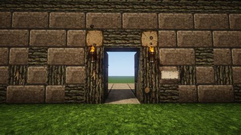 Secret Animated Key Door With Proximity Exit Minecraft Map