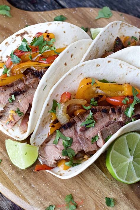 Sous Vide Flank Steak Fajitas Savoring The Good®