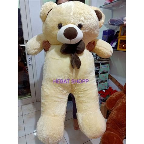 Jual Boneka Teddy Bear Jumbo Ukuran 1 Meter Shopee Indonesia