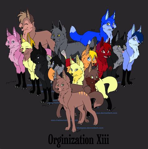 Org xiii wolf names by midnightstar66 on DeviantArt