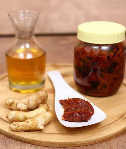 Tulasi Pickles Spicy Homemade Andhra Ginger Pickle Packaging Type