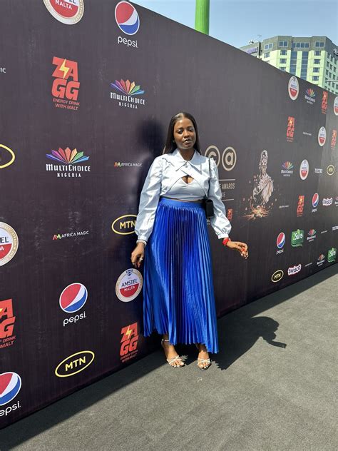 ỌMỌTÁRÁ ÀKÀNNÍ LAWRENCE on Twitter Blue lady AMVCA