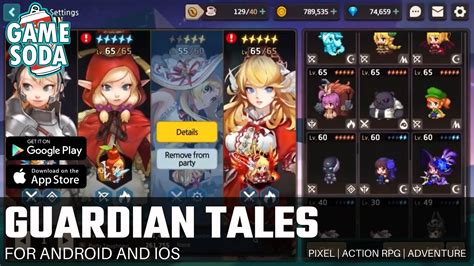 Guardian Tales Gameplay For Android And Ios Gamesoda Youtube