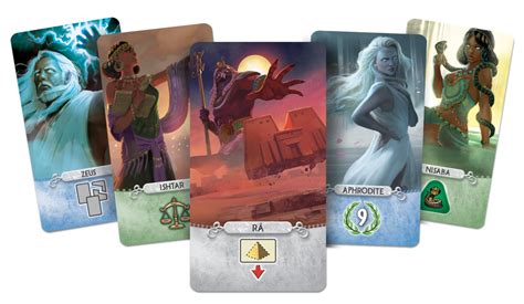 Invoke the power of the gods with 7 Wonders Duel Pantheon - Repos Production