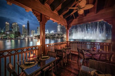 Thiptara The Most Romantc Restaurant In Dubai With A View Of Dubai