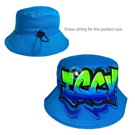 Graff Green Fade Bucket Hat 14 Original Graffix