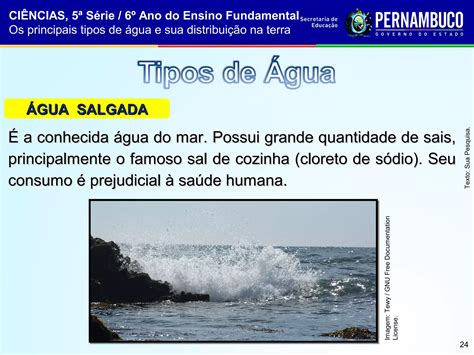 Quais São Os 7 Tipos De Água - Ciencias os principais tipos de agua e sua distribuicao na terra | PPT ...