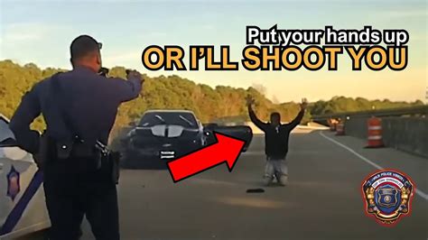 Wild Police Chases Caught On Camera Youtube