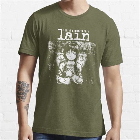 Serial Experiments Lain Shirt Anime T Shirt Lain Iwakura Tshirt