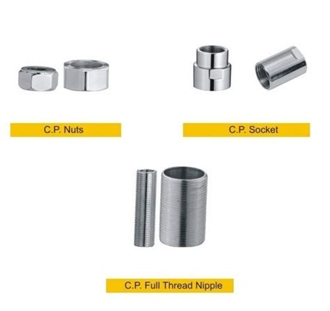 Cp Fittings Manufacturers Chrome Plated Fittings Suppliers And Exporters