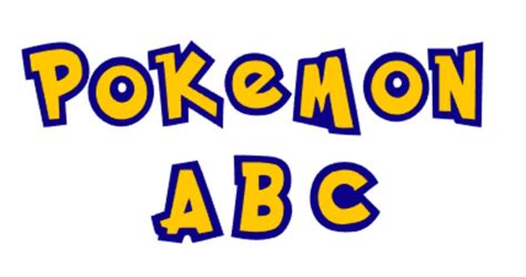 Pokemon Inspired Alphabet Letters Layered Svg And Png Etsy The Best