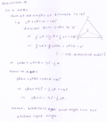 RD Sharma Class 9 Solutions Chapter 9 Triangles And Its Angles Ex 9 1 Q