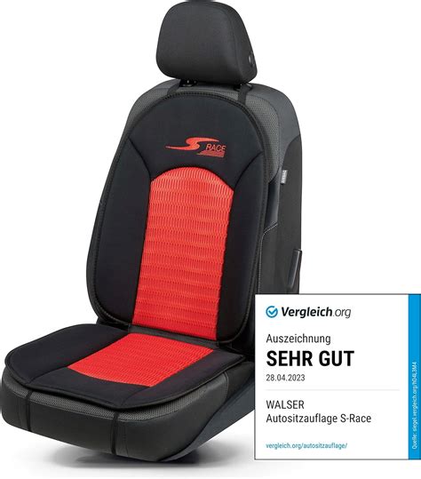 Walser Car Comfort Auto Sitzauflage S Race Auszeichnung Sehr Gut